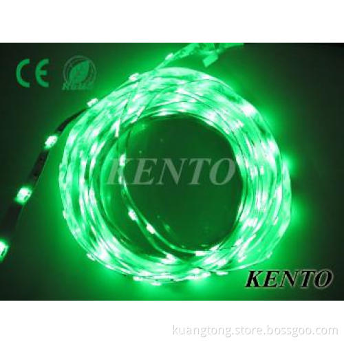 5050 SMD 30Leds 12V 10MM Green(Non)Waterproof Flexible Strip Light